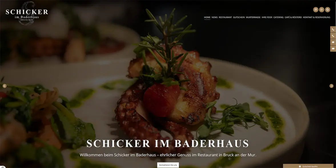 Restaurant Schicker im Baderhaus